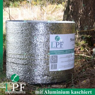 Luftpolsterfolie ALUMINIUM kaschiert Breite 50 cm x Länge...